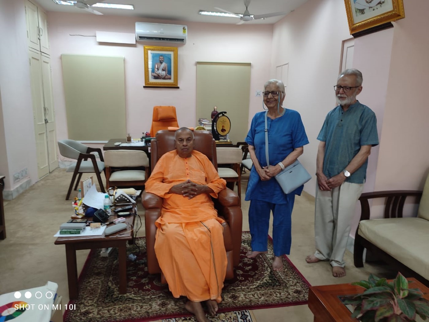 Tara Didi's visit to Ramkrishna Mission, Delhi